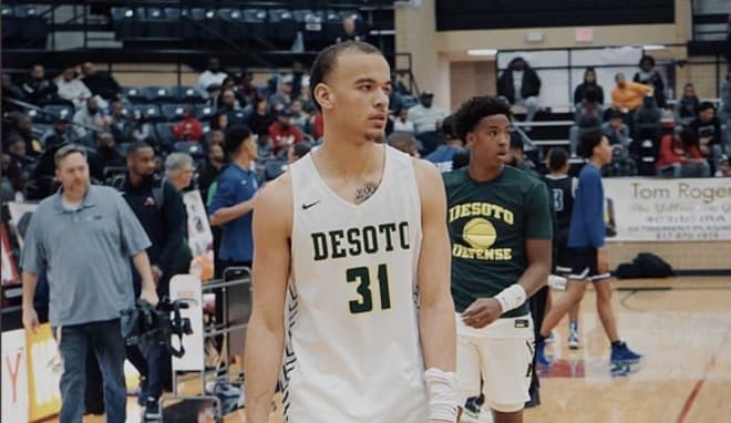 Desoto power forward Duncan Powell.