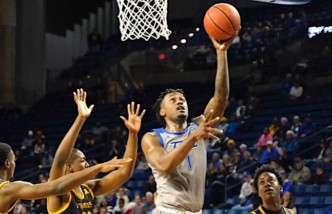 Martins Igbanu and Tulsa take down East Carolina Wednesday night in Reynolds Center.