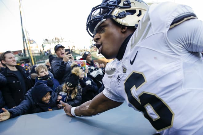 Jalen Graham played 95 percent of Purdue's defensive snaps, more than any other Boilermaker defender.