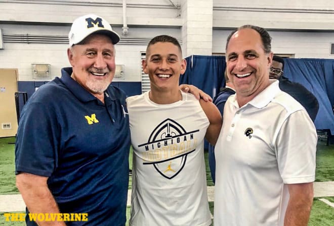 Three-star safety Joey Velazquez is ecstatic about being committed to Michigan.