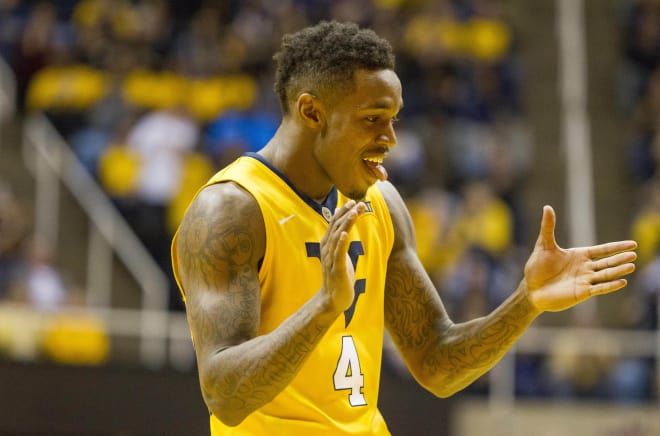 Miles scored 20 points in West Virginia's win over Baylor.