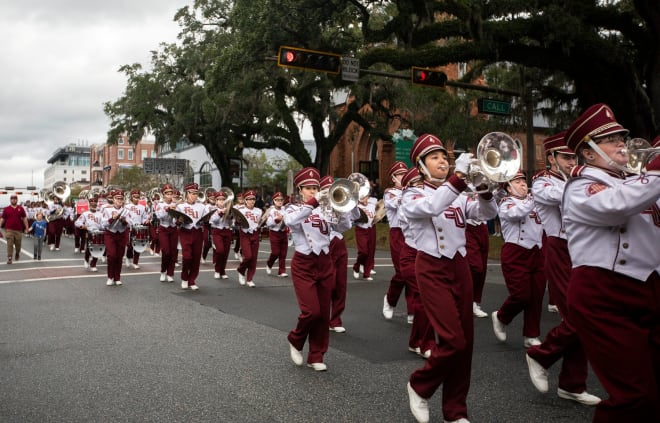 The Marching Chiefs will perform on Friday at the Veterans' Day parade.