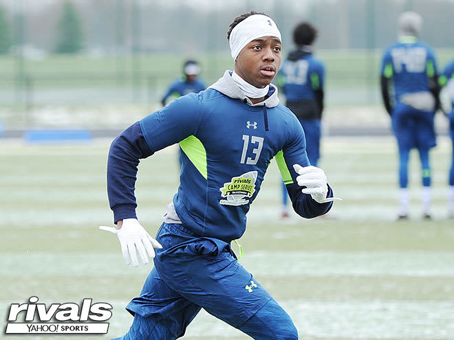 Four-star 2019 WR/DB Julian Barnett was offered by Notre Dame Saturday 