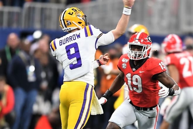 LSU's Joe Burrow didn't want phone before SEC title game vs. Georgia