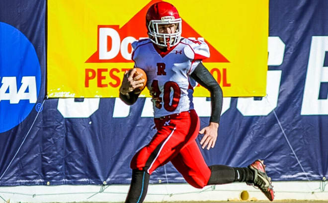 Harrison Schaefer accounted for five touchdowns in Riverheads' 1A state title victory
