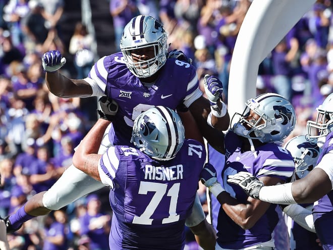 Byron Pringle's 55-yard touchdown catch extended K-State's lead to 24-16.