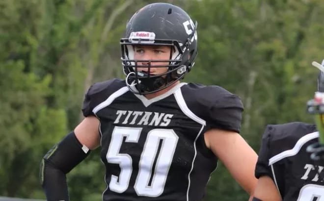 Virginia OL Jimmy Christ's fun weekend at UNC included him leaving Chapel Hill with an offer from the Tar Heels.