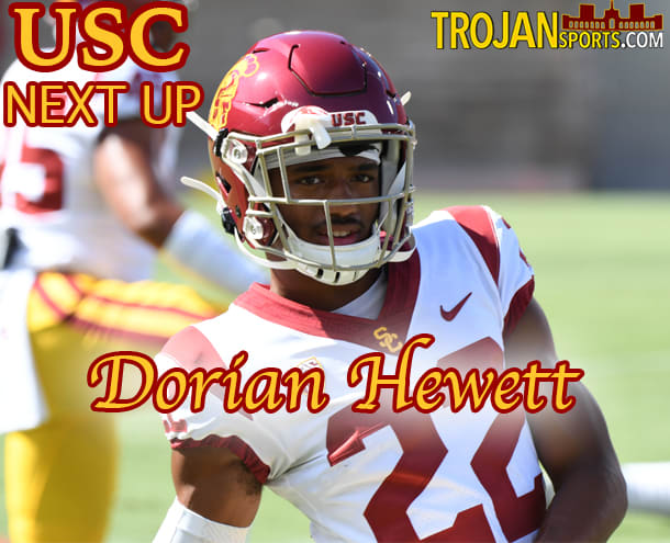 Freshman cornerback Dorian Hewett is expected to play a role on defense Saturday for the first time this season.