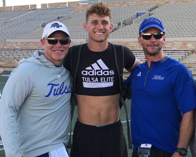 Reese Mason attended an elite prospect camp at Tulsa this week.