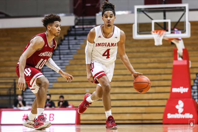 Five-star point guard Khristian Lander is looking to bring an added playmaking punch to IU. (IU Athletics)