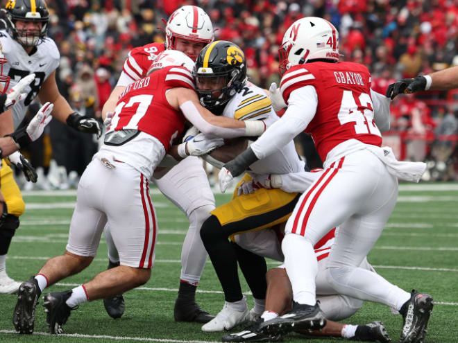 Nebraska football will play Iowa in primetime for the first time in their Big Ten rivalry series