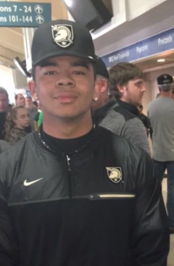 QB/Athlete Jordan Johnson was on hand to witness Army's win over North Texas