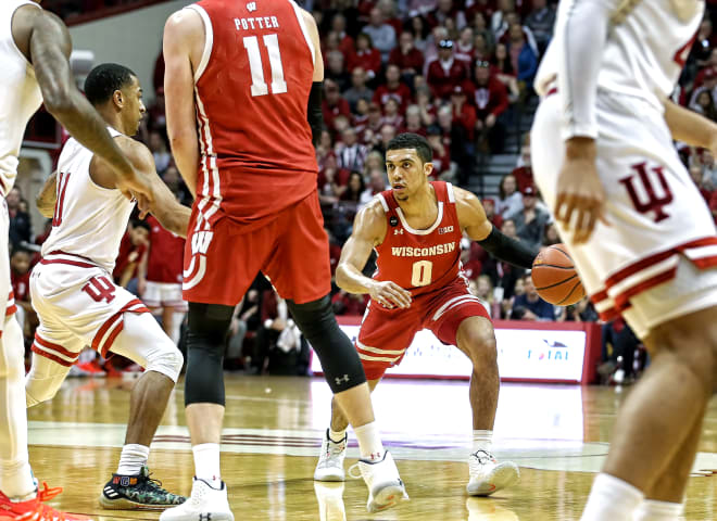 Wisconsin junior point guard D'Mitrik Trice has 47 assists to only 14 turnovers in the last eight games.