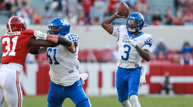 Kentucky quarterback Terry Wilson remains in the transfer portal. 