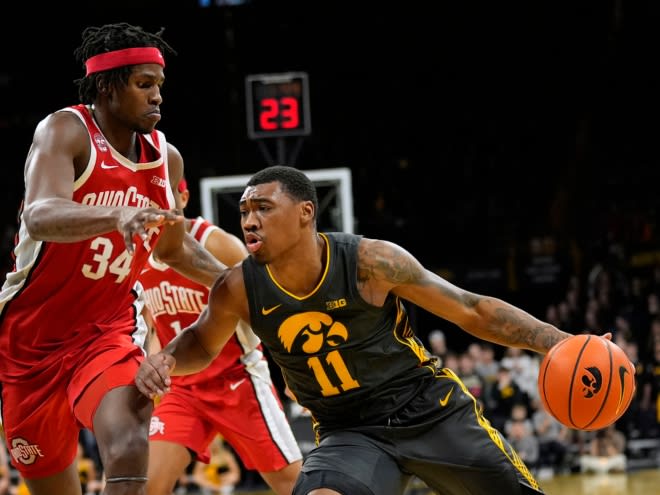 Tony Perkins led all scorers in a 79-77 win over Ohio State on Friday. 