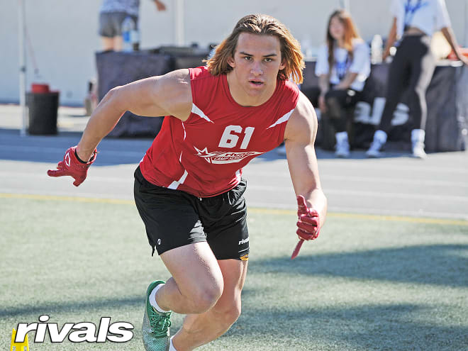 California linebacker Blake Nichelson has FSU Football in his top five.