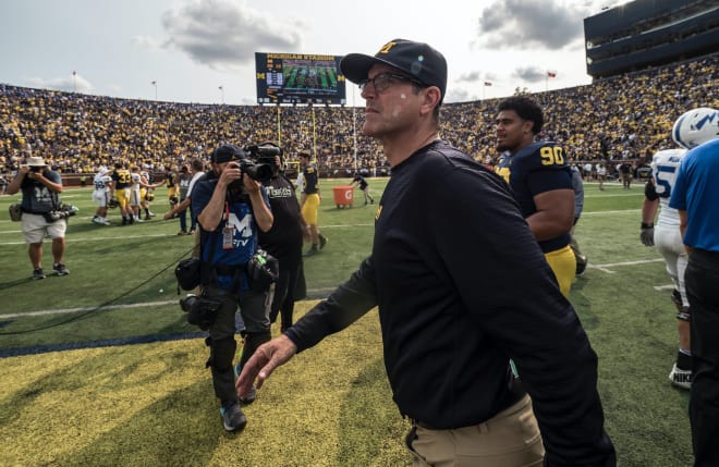 Michigan defeated Air Force 29-13 on Saturday.