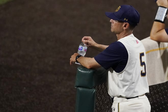 Notre Dame Fighting Irish baseball head coach Link Jarrett