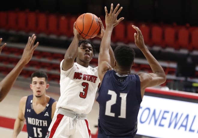 NC State Wolfpack basketball Cam Hayes