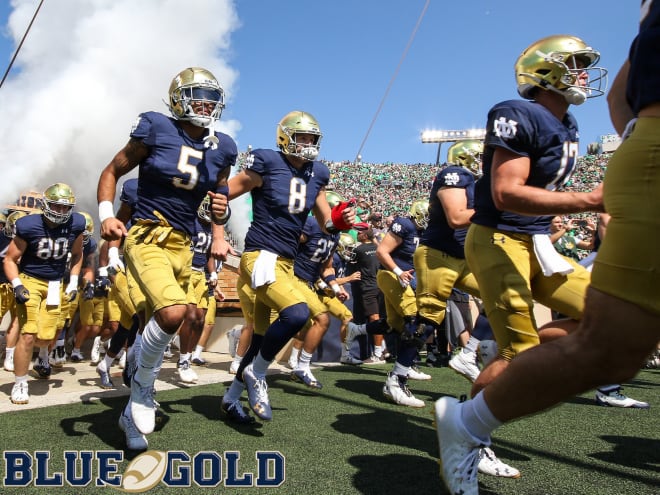 Notre Dame Fighting Irish football vs; the Georgia tech Yellow Jackets