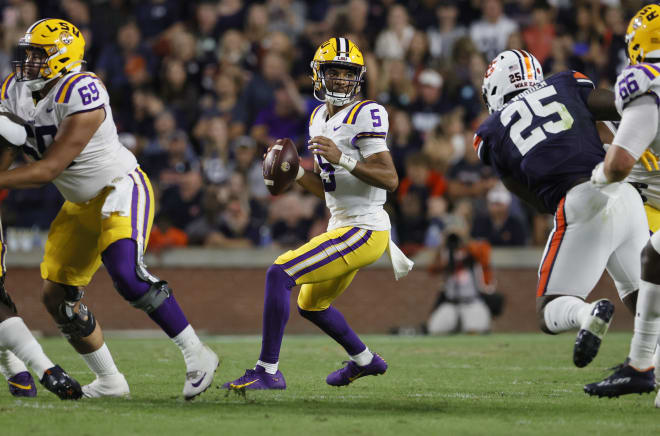 LSU starting quarterback Jayden Daniels reluctance to throw the ball downfield is making the Tigers a one-dimensional offense