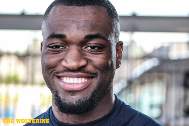 Michigan Wolverines football senior linebacker Josh Uche was an honorable mention All-Big Ten selection last year and seems primed for a big year.
