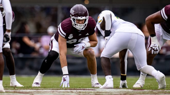 Mississippi State tight end Ryland Goede entered the transfer portal on Wednesday. 