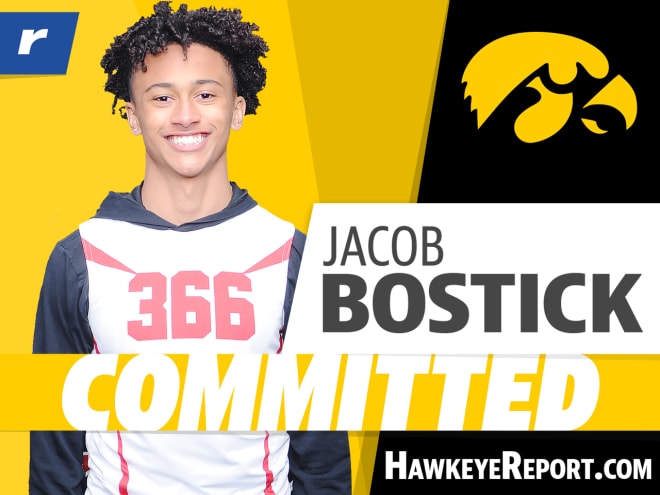 Wide receiver Jacob Bostick committed is headed to Iowa.