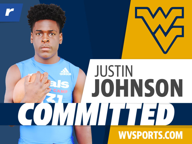 Johnson has committed to the West Virginia Mountaineers football program.