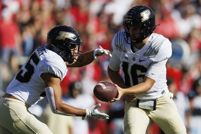 The Purdue offense never got on track on this day.