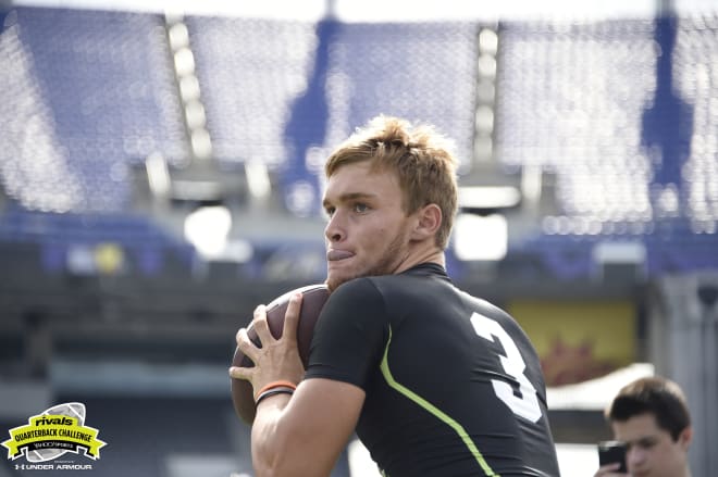Tate Martell says he's comfortable with his Texas A&M commitment but he'll visit others