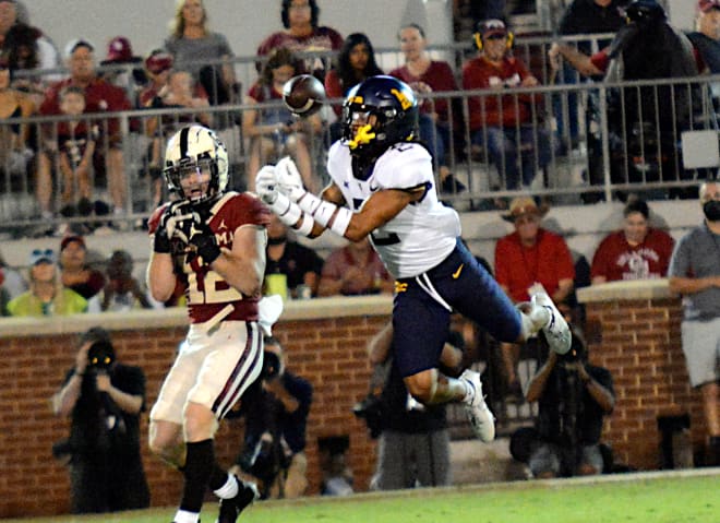 Porter had played well for the West Virginia Mountaineers football team.