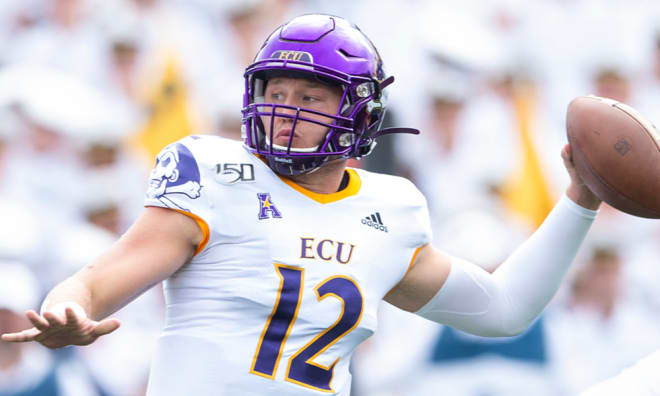 ECU falls to 0-2 after losing at Georgia State 49-29 Saturday afternoon in Centre Park Stadium in Atlanta.