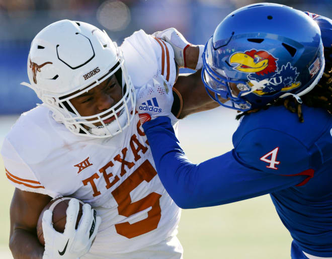 Texas' football helmets through the years