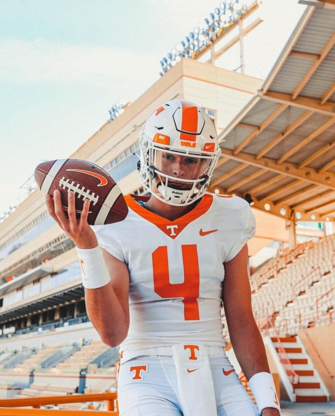 2024 fourstar quarterback Jake Merklinger commits to Tennessee