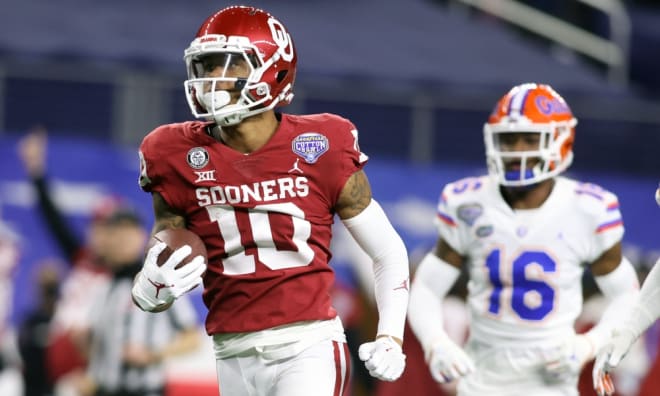 Former Oklahoma WR Theo Wease has committed to Missouri