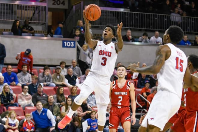 Kendric Davis had 16 points, eight rebounds and three assists in a 90-58 win over Hartford.