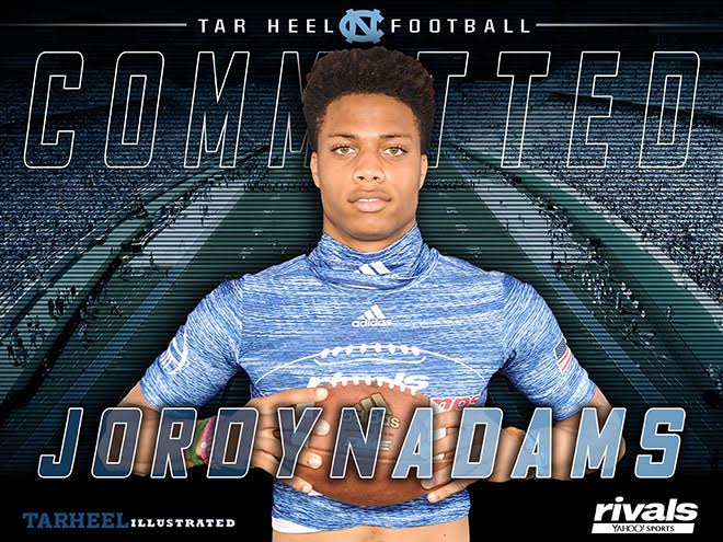 UNC Football: Jordyn Adams climbs final Rivals, 247 Sports rankings