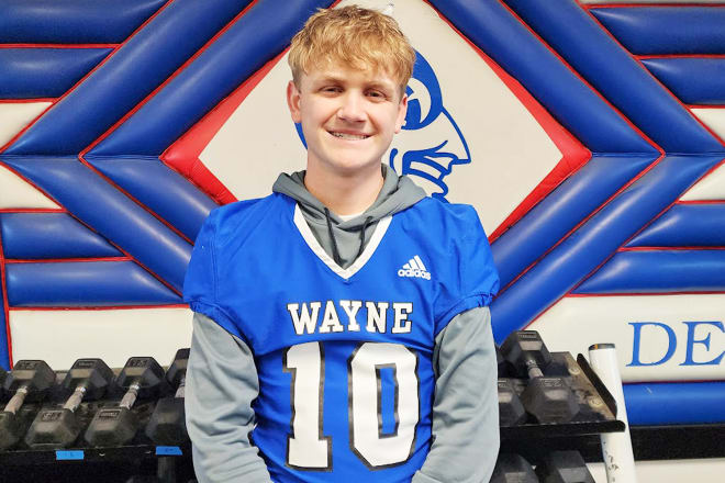 Bet you didn't know Wayne senior-to-be QB Kaden Keller (10) has passed for a thousand yards plus the past two seasons. But he has, and figures to make it three in a row.