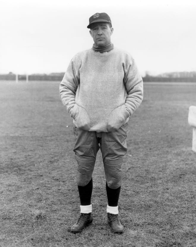 Notre Dame Fighting Irish football head coach Frank Leahy