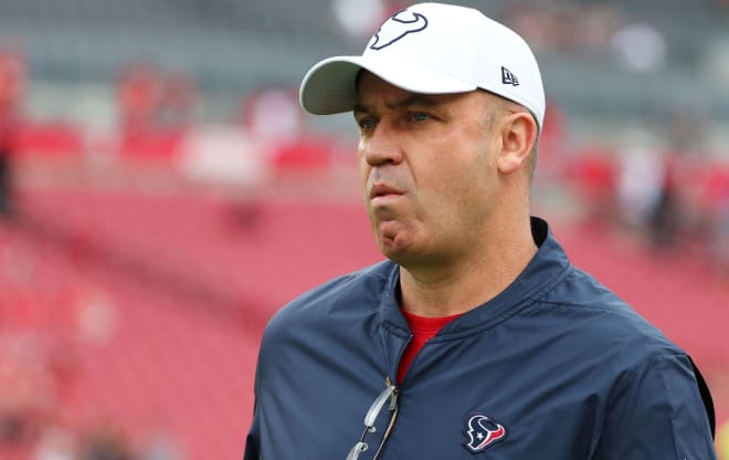 Former Houston Texans head coach Bill O'Brien will take over as Alabama's next offensive coordinator. Photo | Imagn