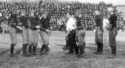 Thorpe – Jim Thorpe with the New York Giants Football Team in 1925, Carlisle Indian School