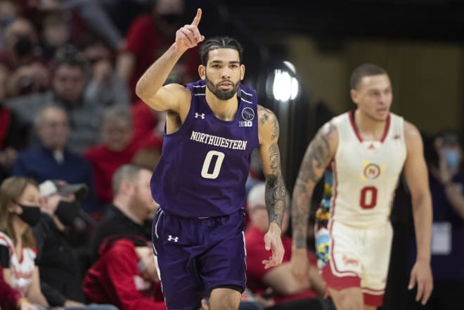 Boo Buie scored a season-high 27 points to lead Northwestern.