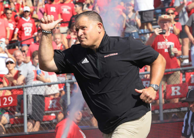 Rutgers Scarlet Knights football head coach Greg Schiano