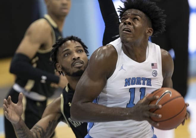Former UNC forward Day'Ron Sharpe was drafted by the Phoenix Suns in the first round of the NBA Draft on Thursday night.