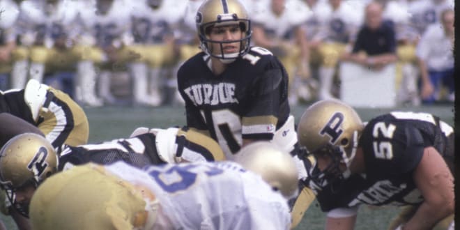 Scott Campbell, a three-year starting quarterback from 1981-83 who still ranks sixth in all-time passing yards at Purdue, turns 59 today. 