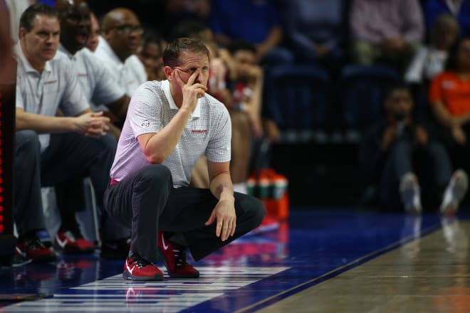 Eric Musselman and the Razorbacks are riding a five-game losing streak.