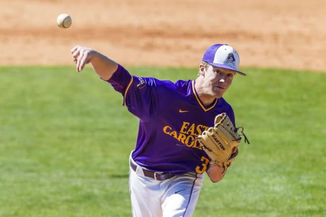 ECU junior pitcher Joe Ingle is named to the initial NCBWA Stopper of the Year Award Watch List.