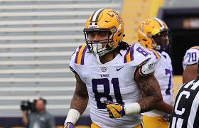 A transfer and an injury has kept LSU tight end Thaddeus Moss from playing in a game since the 2016 season.