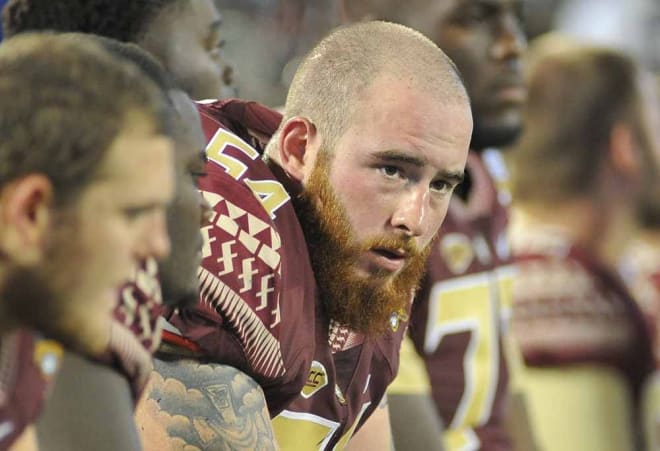 Alec Eberle has started most of the past two seasons at center for FSU.